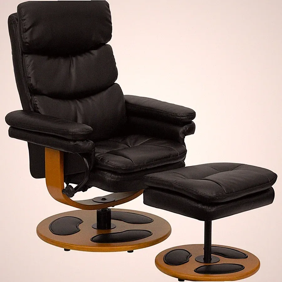 flash furniture recliner with ottoman