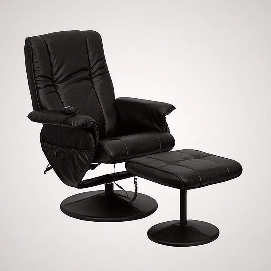 Flash Furniture Recliners - BT-7600P-MASSAGE-BK-GG